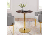 EEI-4551-GLD-CHE Verne 28" Dining Table By Modway
