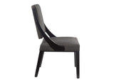 EEI-4553-GRY Cambridge Upholstered Fabric Dining Chairs Set Of 2 By Modway
