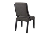 EEI-4553-GRY Cambridge Upholstered Fabric Dining Chairs Set Of 2 By Modway