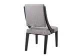 EEI-4553-LGR Cambridge Upholstered Fabric Dining Chairs Set Of 2 By Modway