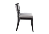 EEI-4557-LGR Pristine Upholstered Fabric Dining Chairs Set Of 2 By Modway
