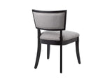 EEI-4557-LGR Pristine Upholstered Fabric Dining Chairs Set Of 2 By Modway