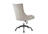EEI-4572-BLK-BEI Regent Tufted Fabric Office Chair By Modway