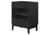 EEI-4598-BLK Render 24" Bathroom Vanity Cabinet - Sink Basin Not Included - By Modway