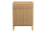 EEI-4598-OAK Render 24" Bathroom Vanity Cabinet - Sink Basin Not Included - By Modway