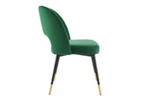 EEI-4599-EME Rouse Performance Velvet Dining Side Chairs Set Of 2 By Modway