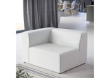 EEI-4621-WHI Mingle Vegan Leather Left-Arm Chair By Modway