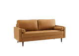 EEI-4633-TAN Valour Leather Sofa By Modway