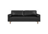 EEI-4634-BLK Valour 81" Leather Sofa By Modway