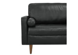 EEI-4634-BLK Valour 81" Leather Sofa By Modway