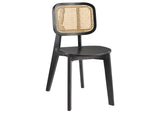 EEI-4645-BLK Habitat Wood Dining Side Chair By Modway