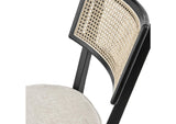 EEI-4648-BLK-BEI Caledonia Wood Dining Chair By Modway