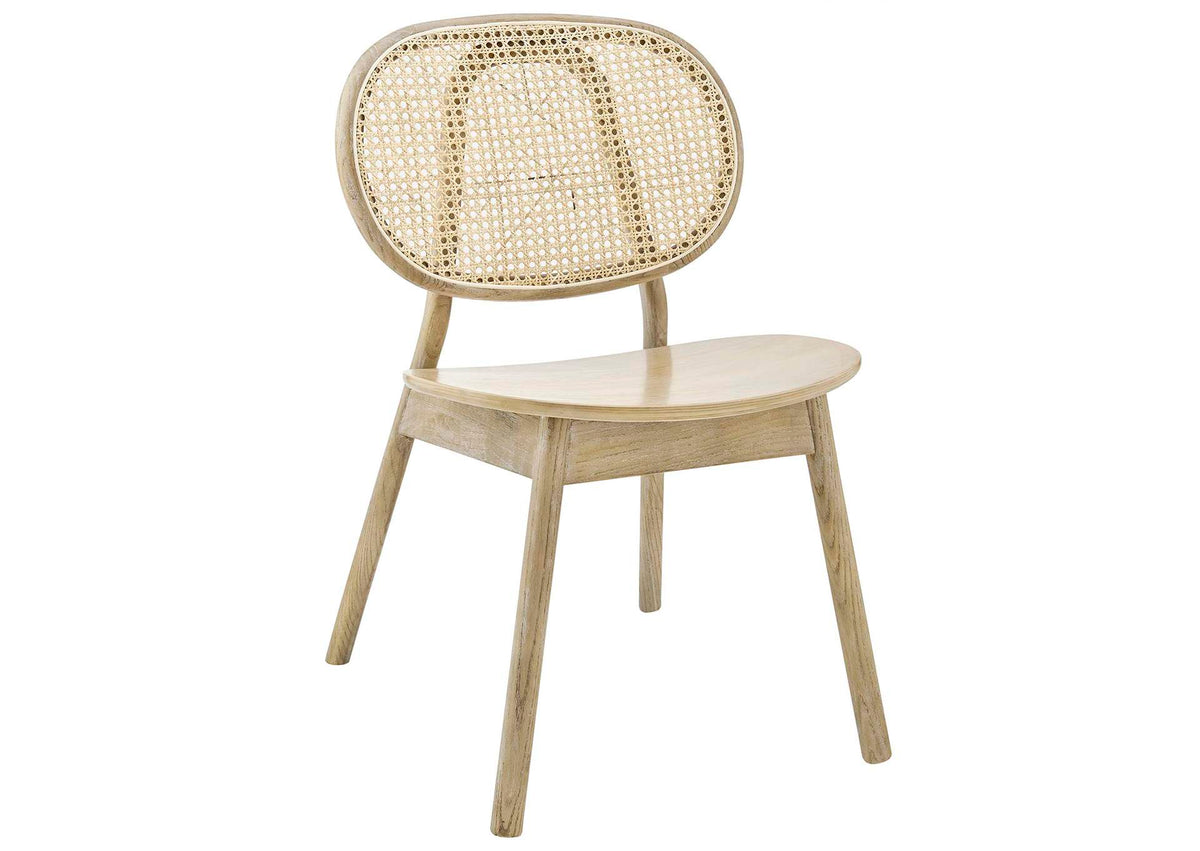 EEI-4649-GRY Malina Wood Dining Side Chair By Modway