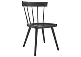 EEI-4650-BLK Sutter Wood Dining Side Chair By Modway