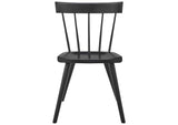 EEI-4650-BLK Sutter Wood Dining Side Chair By Modway