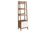 EEI-4655-WAL-WHI Bixby 21" Bookshelf By Modway