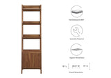 EEI-4655-WAL Bixby 21" Bookshelf By Modway