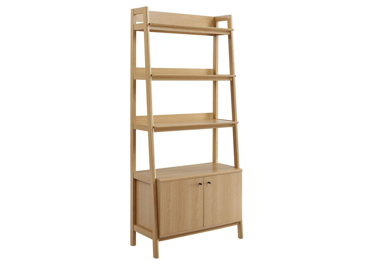 EEI-4656-OAK Bixby 33" Bookshelf By Modway