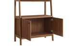 EEI-4656-WAL Bixby 33" Bookshelf By Modway