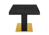 EEI-4660-BLK-GLD Vector Expandable Dining Table By Modway