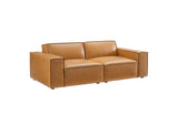 EEI-4707-TAN Restore Vegan Leather Loveseat By Modway