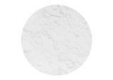 EEI-4749-GLD-WHI Verne 40" Artificial Marble Dining Table By Modway