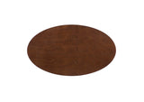 EEI-4751-GLD-WAL Verne 48" Oval Dining Table By Modway