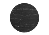 EEI-4757-GLD-BLK Verne 40" Artificial Marble Dining Table By Modway