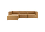 EEI-4790-TAN Mingle Vegan Leather Sofa And Ottoman Set By Modway