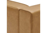 EEI-4795-TAN Mingle 5 Piece Vegan Leather Sectional Sofa By Modway
