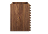 EEI-4848-WAL Render 18" Wall-Mount Bathroom Vanity Cabinet - Sink Basin Not Included - By Modway
