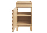 EEI-4849-OAK Render 18" Bathroom Vanity Cabinet - Sink Basin Not Included - By Modway