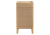 EEI-4849-OAK Render 18" Bathroom Vanity Cabinet - Sink Basin Not Included - By Modway