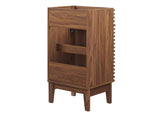EEI-4849-WAL Render 18" Bathroom Vanity Cabinet - Sink Basin Not Included - By Modway