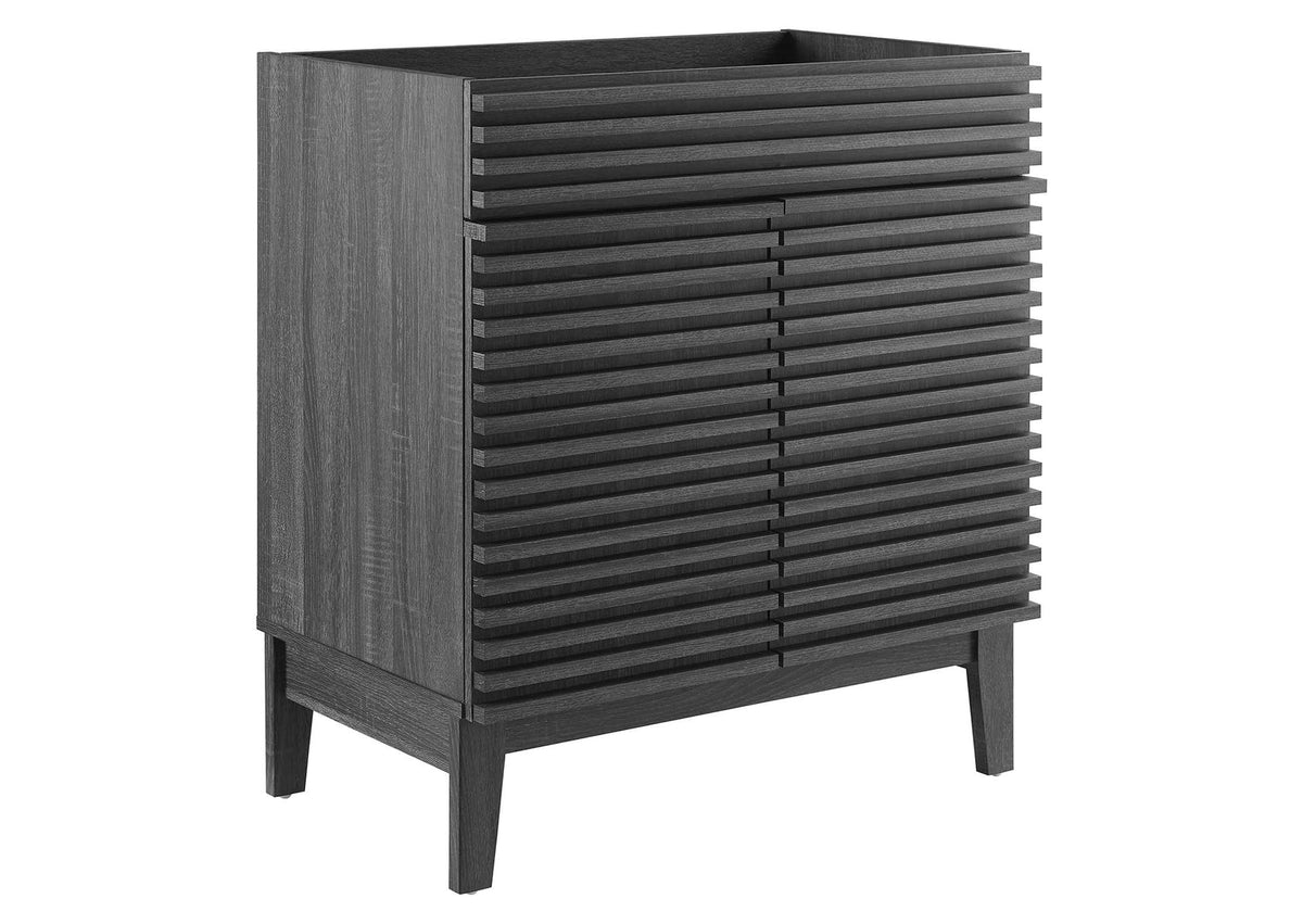 EEI-4851-CHA Render 30" Bathroom Vanity Cabinet - Sink Basin Not Included - By Modway