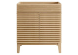 EEI-4851-OAK Render 30" Bathroom Vanity Cabinet - Sink Basin Not Included - By Modway