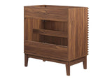 EEI-4851-WAL Render 30" Bathroom Vanity Cabinet - Sink Basin Not Included - By Modway