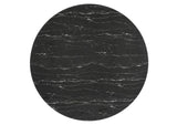 EEI-4879-BLK-BLK Lippa 60" Round Faux Marble Dining Table By Modway