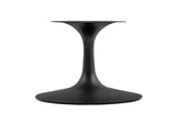 EEI-4882-BLK-CHE Lippa 36" Round Wood Coffee Table By Modway