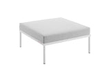 EEI-4969-GRY Harmony Sunbrella® Outdoor Patio Aluminum Ottoman By Modway