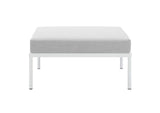 EEI-4969-GRY Harmony Sunbrella® Outdoor Patio Aluminum Ottoman By Modway