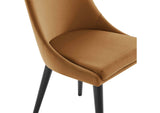 EEI-5009-COG Viscount Performance Velvet Dining Chair By Modway