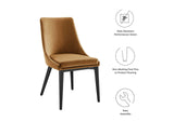 EEI-5009-COG Viscount Performance Velvet Dining Chair By Modway