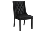 EEI-5013-BLK Baronet Performance Velvet Dining Chairs Set Of 2 By Modway