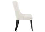 EEI-5013-WHI Baronet Performance Velvet Dining Chairs Set Of 2 By Modway