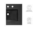 EEI-5069-BLK Cayman 24" Bathroom Sink By Modway