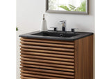 EEI-5069-BLK Cayman 24" Bathroom Sink By Modway