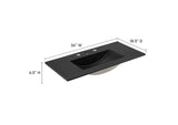 EEI-5071-BLK Cayman 36" Bathroom Sink By Modway