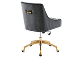 EEI-5079-GRY Discern Performance Velvet Office Chair By Modway