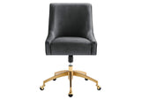 EEI-5079-GRY Discern Performance Velvet Office Chair By Modway